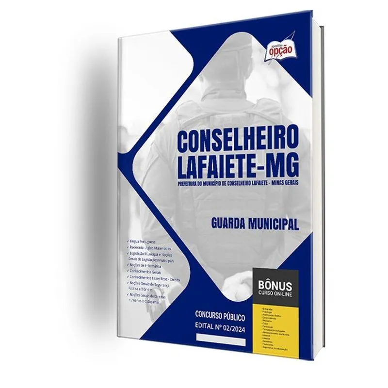 Apostila Prefeitura Conselheiro Lafaiete Mg 2024 Guarda