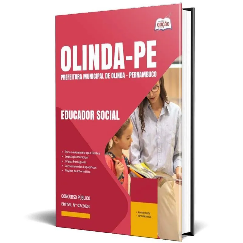 Apostila Prefeitura De Olinda Pe 2024 - Educador Social