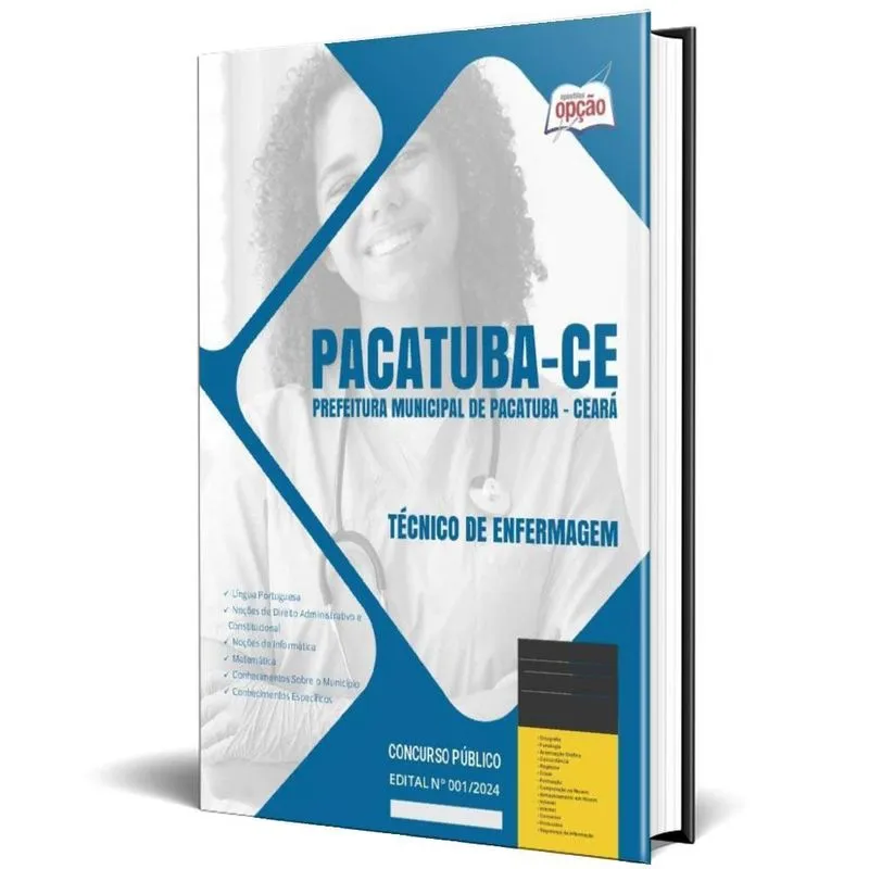 Apostila Prefeitura De Pacatuba Ce 2024 - Técnico Enfermagem
