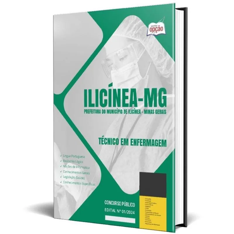 Apostila Prefeitura Ilicínea Mg 2024 - Técnico Em Enfermagem