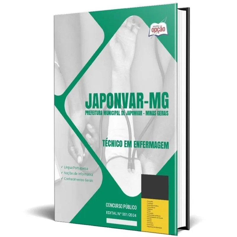 Apostila Prefeitura Japonvar Mg 2024 - Técnico Em Enfermagem