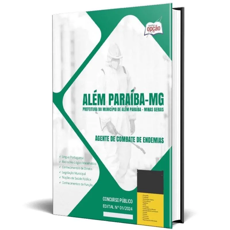 Apostila Prefeitura Além Paraíba Mg 2024 Agente Combate