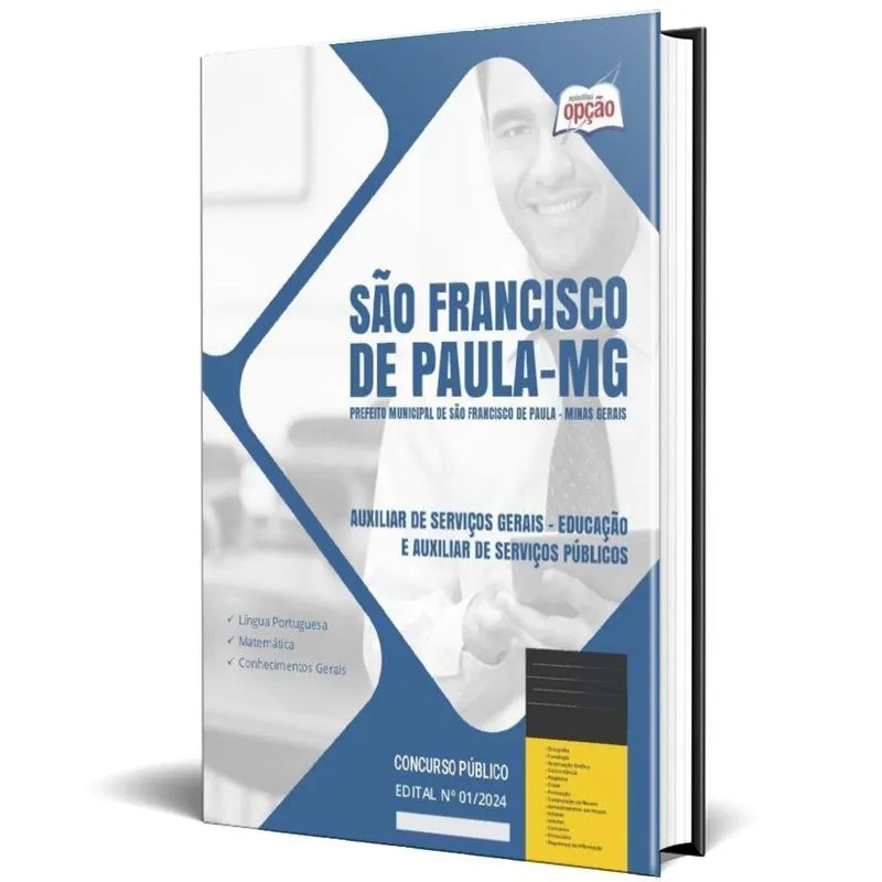 Apostila Prefeitura São Francisco Paula Mg 2024 Auxiliar