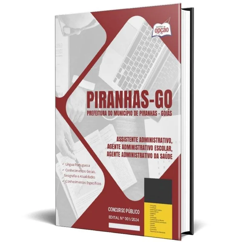 Apostila Prefeitura Piranhas Go 2024 Assistente