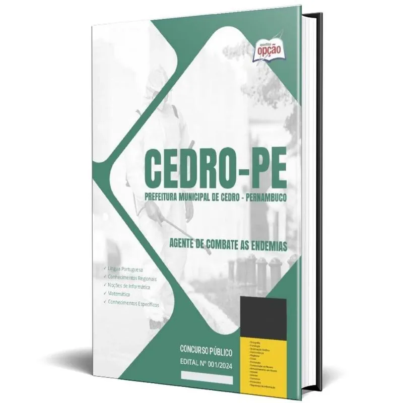 Apostila Prefeitura Cedro Pe 2024 Agente Combate As Endemias