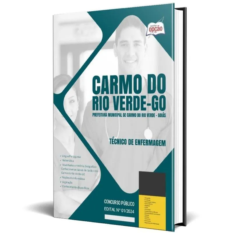Apostila Prefeitura Carmo Do Rio Verde Go 2024 Técnico