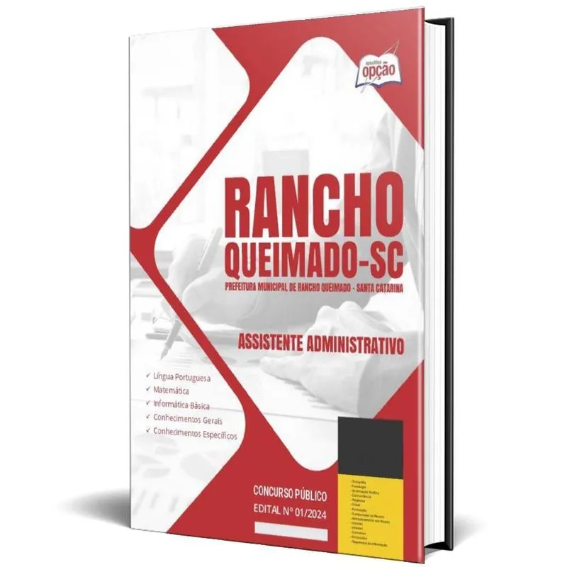 Apostila Prefeitura Rancho Queimado Sc 2024 Assistente
