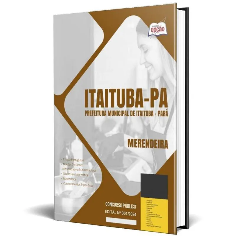 Apostila Prefeitura De Itaituba Pa 2024 - Merendeira