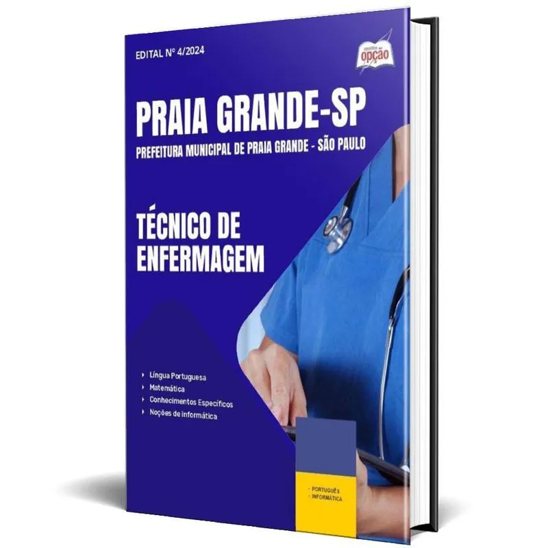 Apostila Prefeitura Praia Grande Sp 2024 Técnico Enfermagem