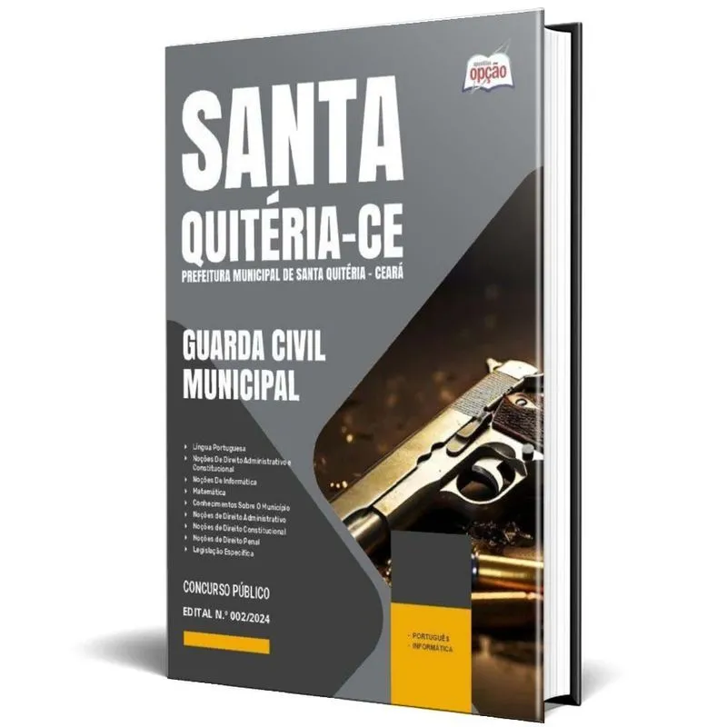 Apostila Prefeitura Santa Quitéria Ce 2024 Guarda Civil