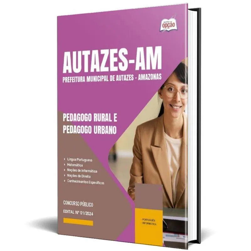 Apostila Prefeitura Autazes Am 2024 Pedagogo Rural E