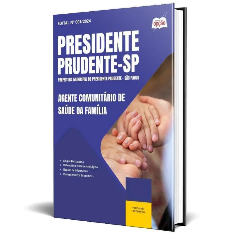 Apostila Prefeitura Presidente Prudente Sp 2024 Agente