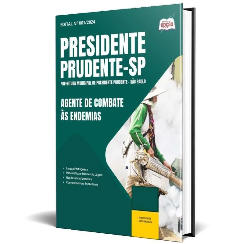 Apostila Prefeitura Presidente Prudente Sp 2024 Agente