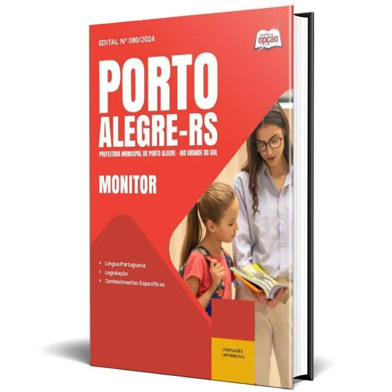 Apostila Prefeitura De Porto Alegre Rs 2024 - Monitor