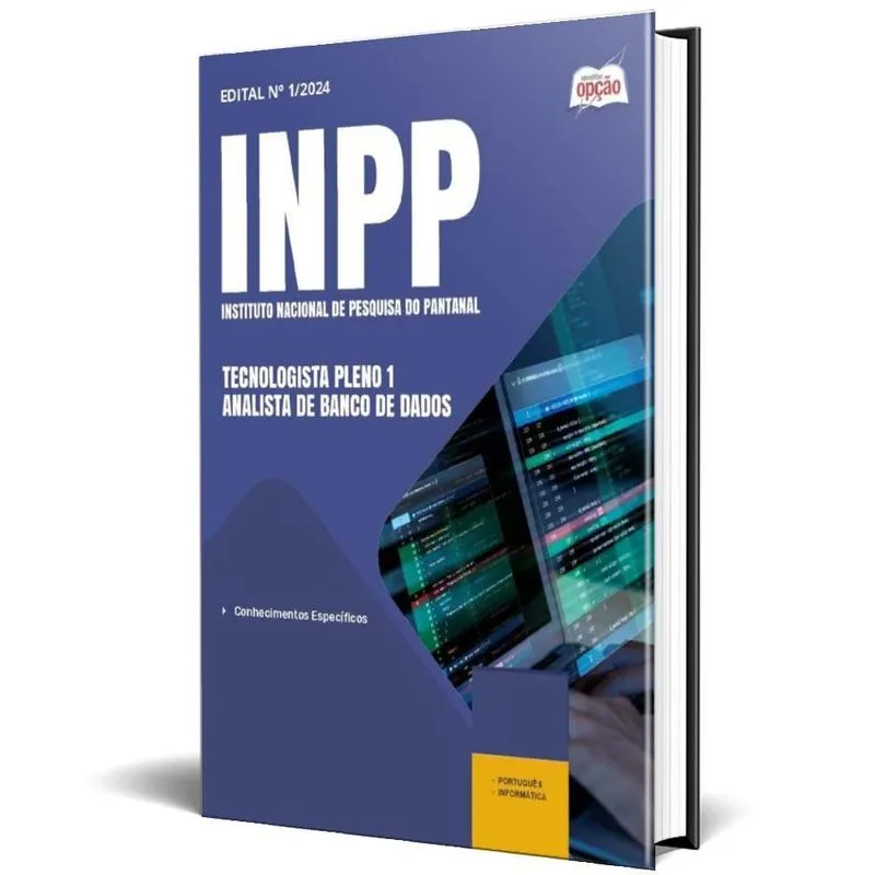 Apostila Inpp 2025 Tecnologista Pleno 1 Analista Banco Dados