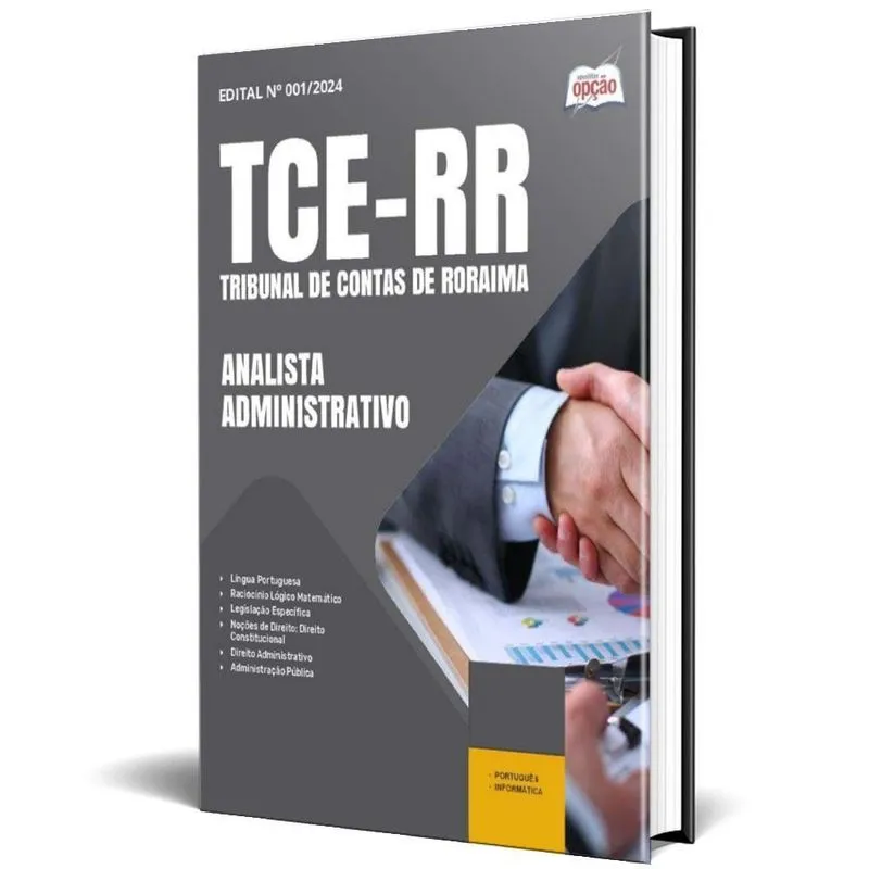 Apostila Concurso Tce Rr 2025 - Analista Administrativo