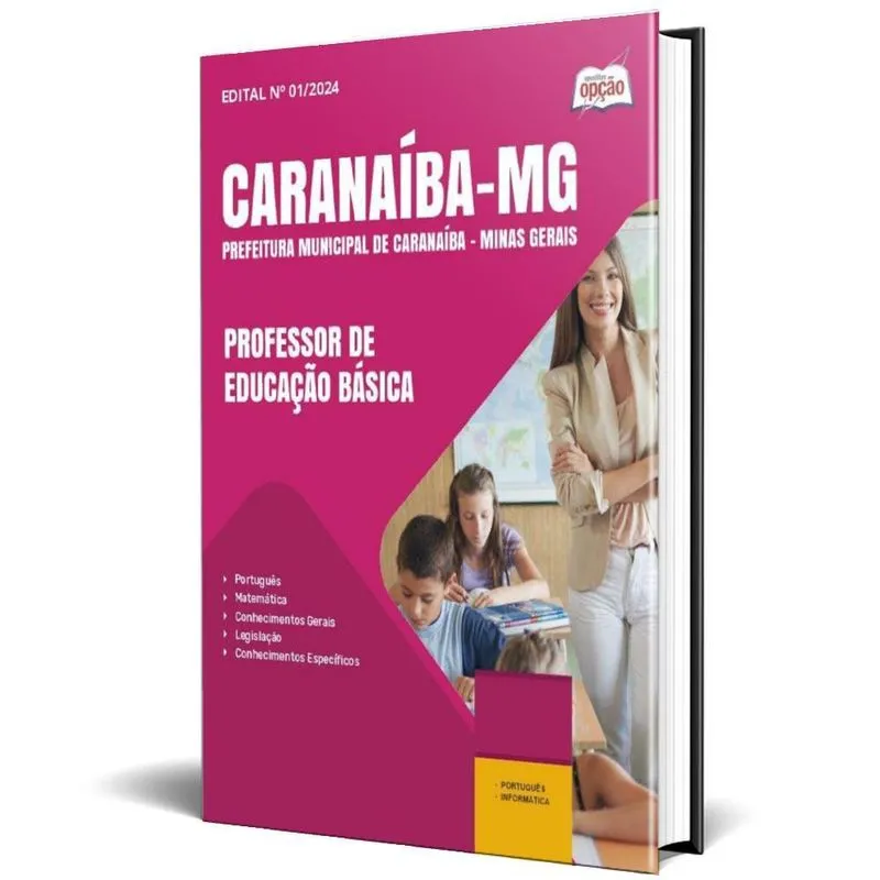 Apostila Prefeitura Caranaíba Mg 2025 Professor Educação