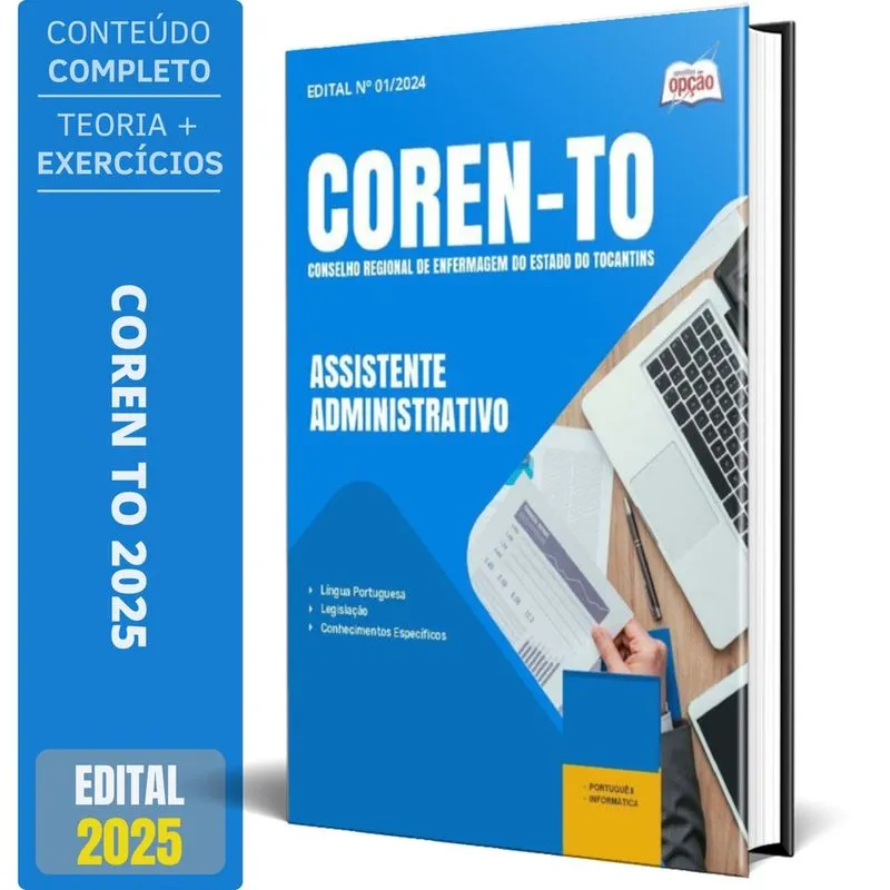Apostila coren to 2025 - Assistente Administrativo