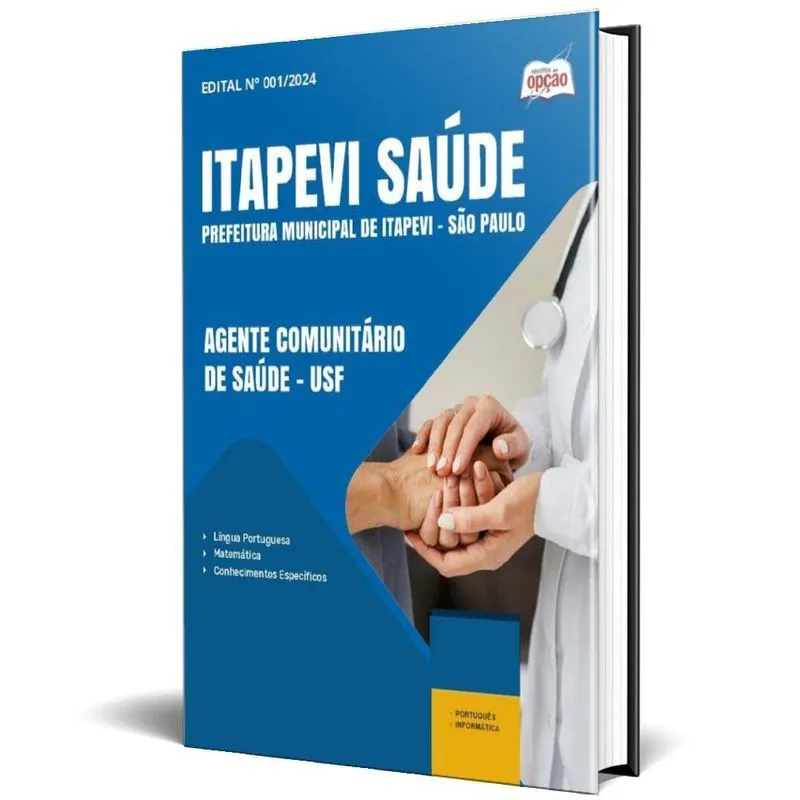 Apostila Itapevi Saúde 2025 - Agente Comunitário Saúde - Usf