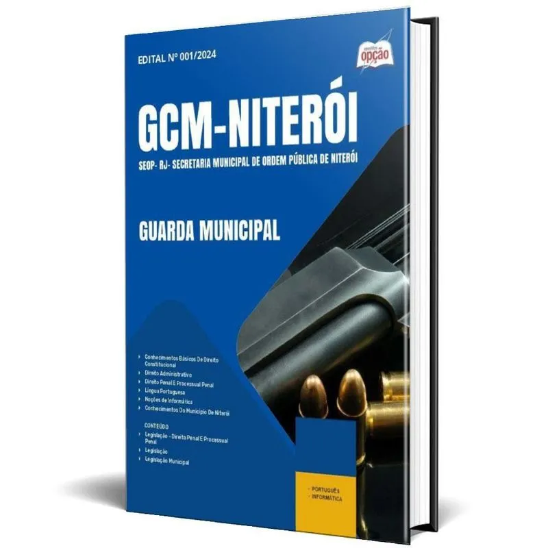 Apostila Gcm Niterói Rj 2025 - Guarda Municipal