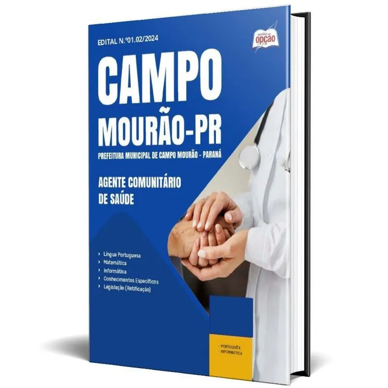 Apostila Prefeitura Campo Mourão Pr 2024 Agente Comunitário
