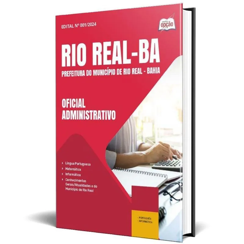 Apostila Prefeitura Rio Real Ba 2025 Oficial Administrativo