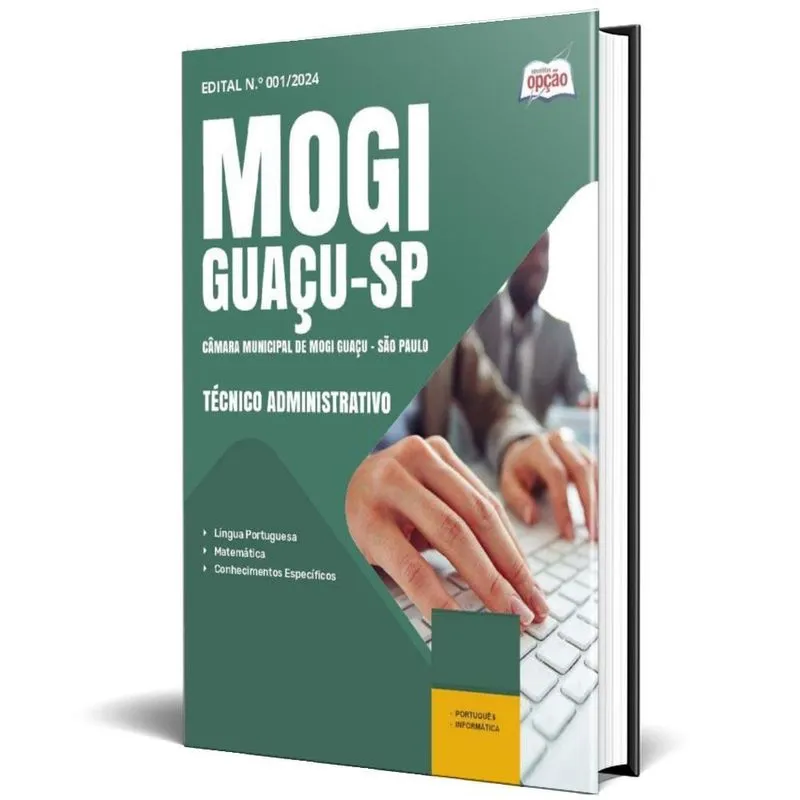 Apostila Câmara Mogi Guaçu Sp 2025 - Técnico Administrativo