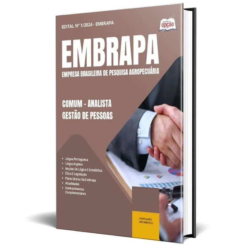 Apostila Embrapa 2025 - Comum Analista Gestão Pessoas Área 9