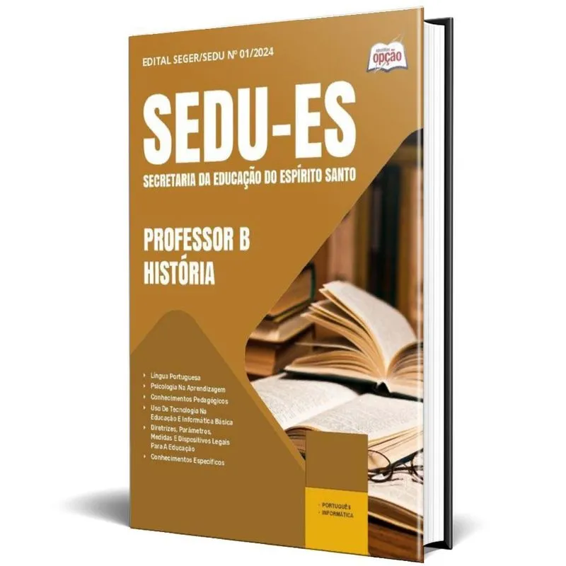 Apostila Sedu Es 2025 - Professor B - História
