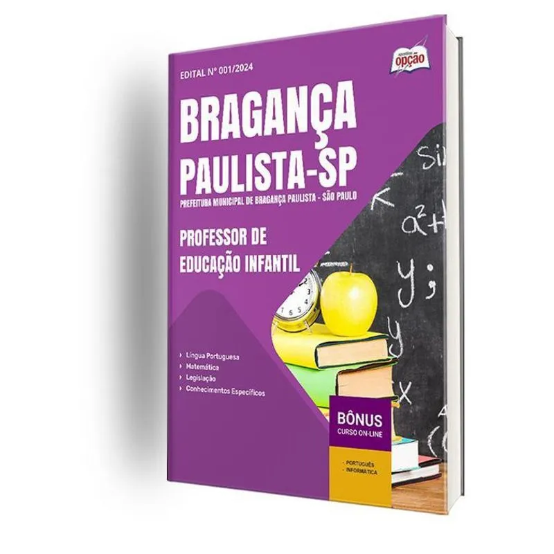 Apostila Prefeitura Bragança Paulista Sp 2025 Professor