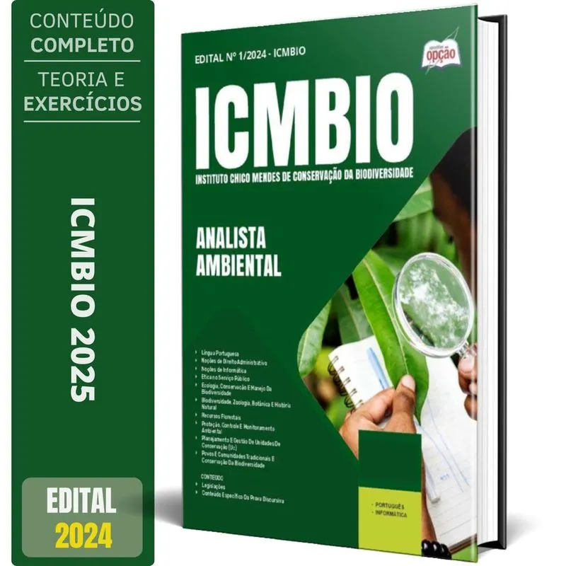 Apostila Icmbio 2025 - Analista Ambiental