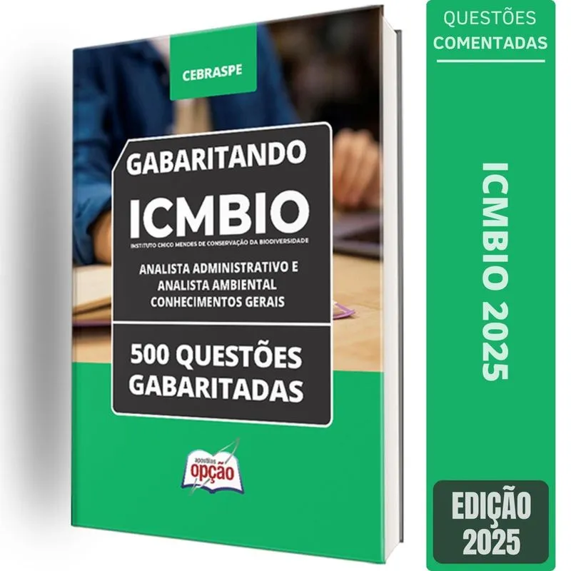 Caderno Testes Icmbio 2025 Analista Administrativo E