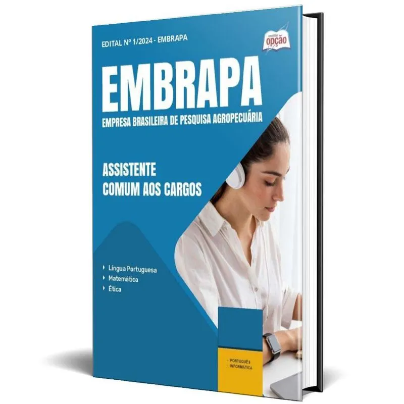 Apostila Embrapa 2025 - Assistente - Comum Aos Cargos