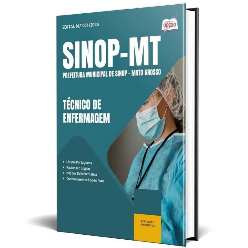 Apostila Concurso Sinop Mt 2025 - Técnico De Enfermagem