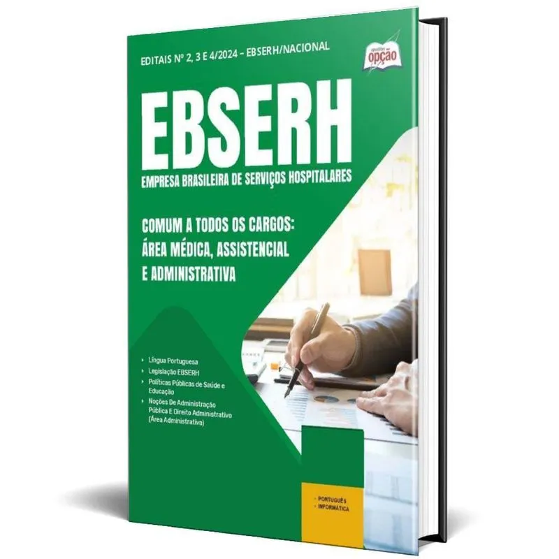 Apostila Ebserh 2025 Comum A Todos Os Cargos: Área Médica,