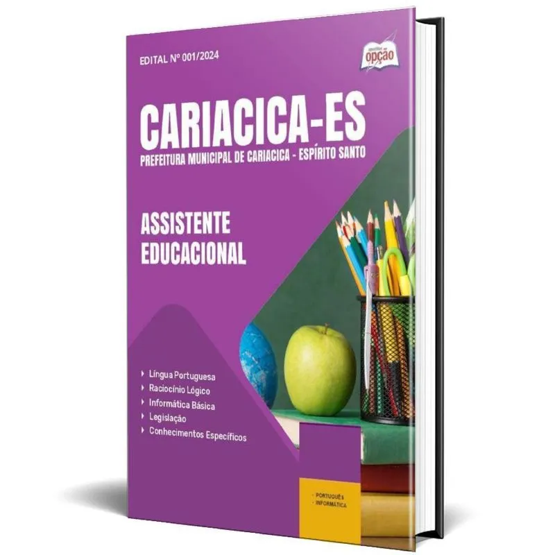 Apostila Concurso Cariacica Es 2025 - Assistente Educacional
