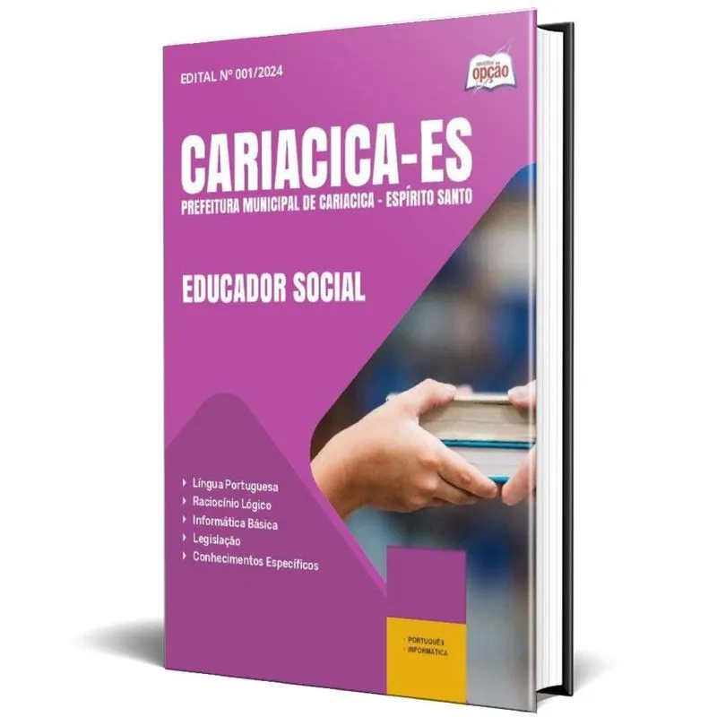 Apostila Prefeitura De Cariacica Es 2025 - Educador Social