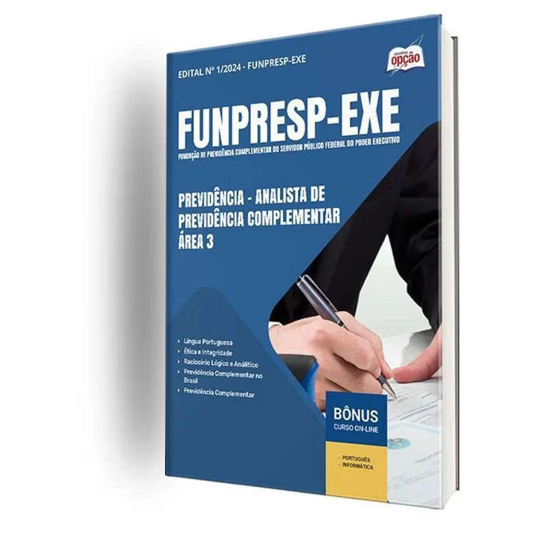 Apostila Concurso Funpresp Exe 2025 Previdência Analista