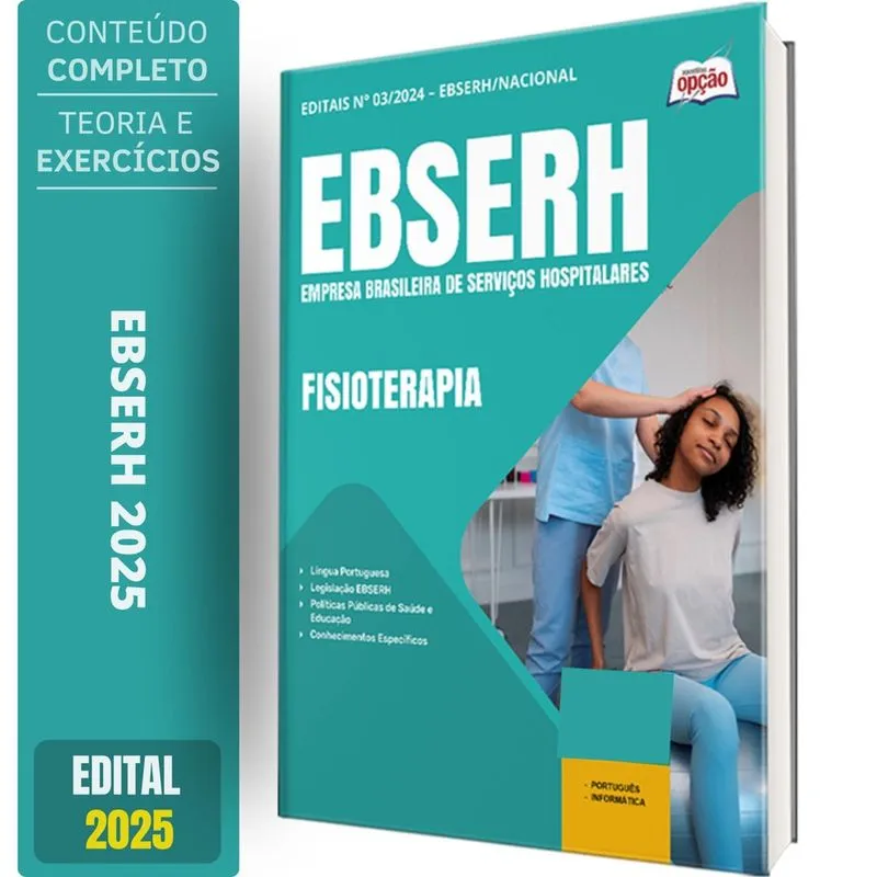 Apostila Ebserh 2025 - Fisioterapia