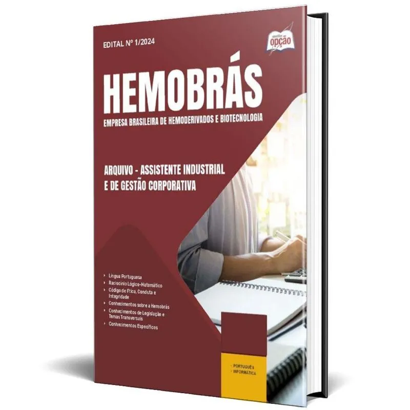 Apostila Hemobrás 2025 Arquivo Assistente Industrial E