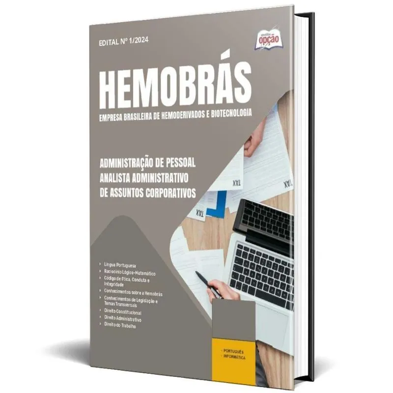Apostila Hemobrás 2025 Administração Pessoal Analista