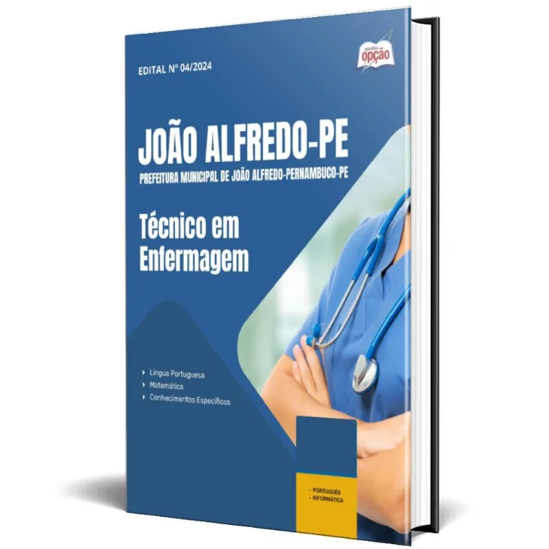 Apostila Prefeitura João Alfredo Pe 2025 Técnico Em