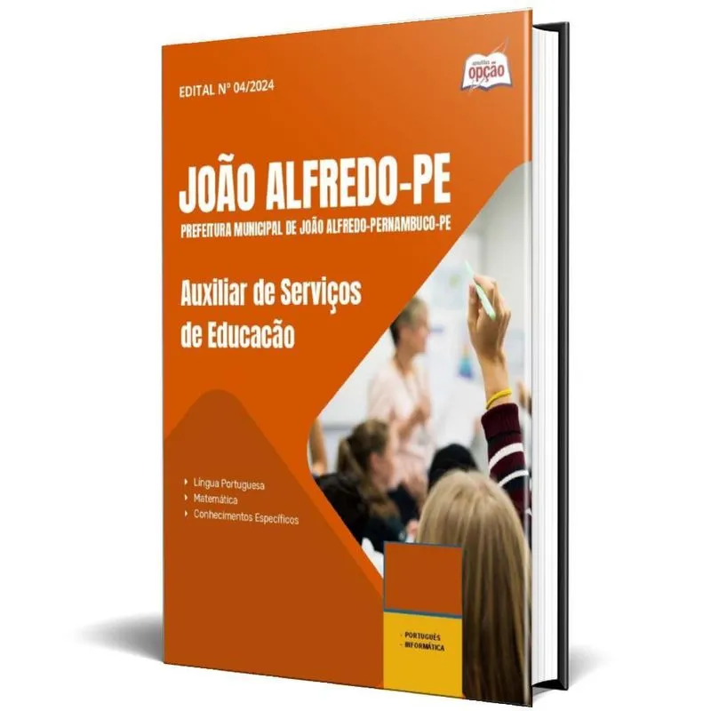 Apostila Prefeitura João Alfredo Pe 2025 Auxiliar Serviços
