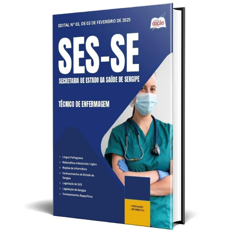 Apostila Ses Se 2025 - Técnico De Enfermagem