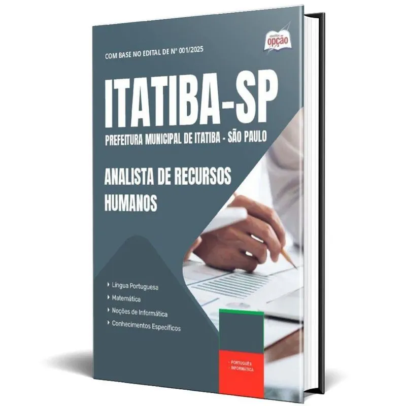 Apostila Prefeitura Itatiba Sp 2025 Analista Recursos