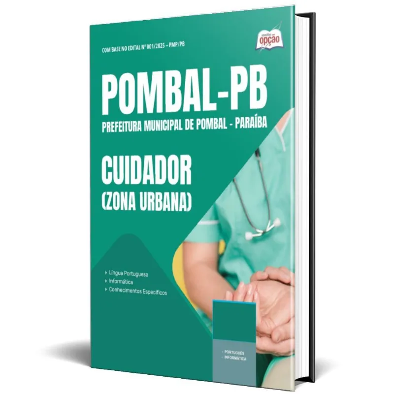 Apostila Prefeitura De Pombal Pb 2025 - Cuidador Zona Urbana