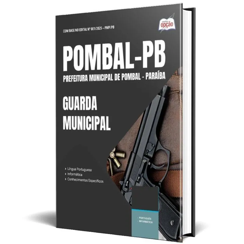 Apostila Prefeitura De Pombal Pb 2025 - Guarda Municipal