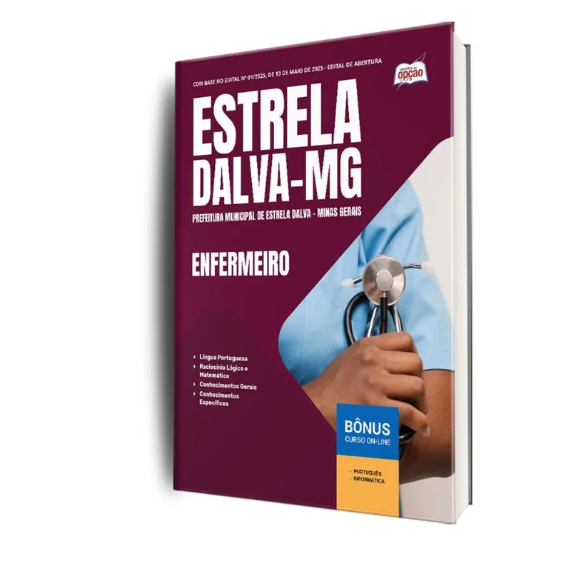 Apostila Prefeitura De Estrela Dalva Mg 2025 - Enfermeiro