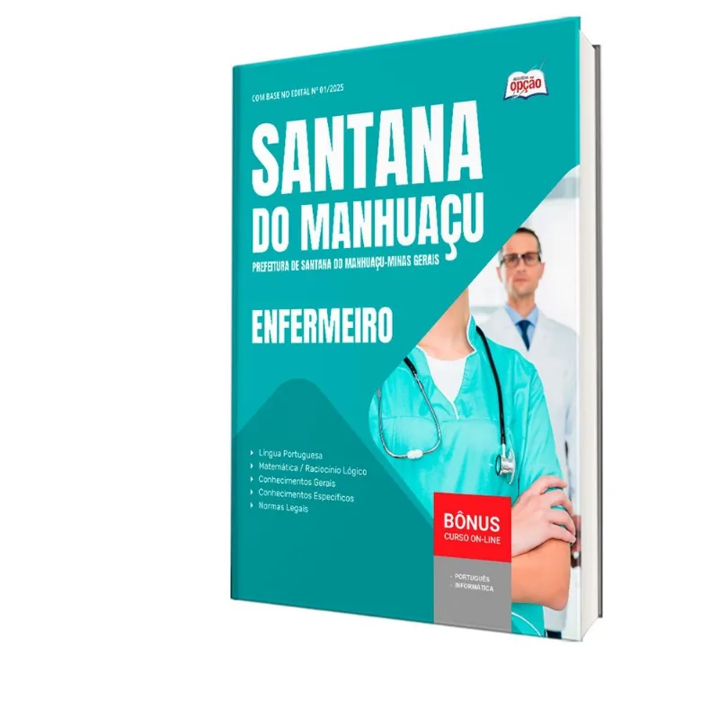 Apostila Prefeitura Santana Do Manhuaçu Mg 2025 Enfermeiro