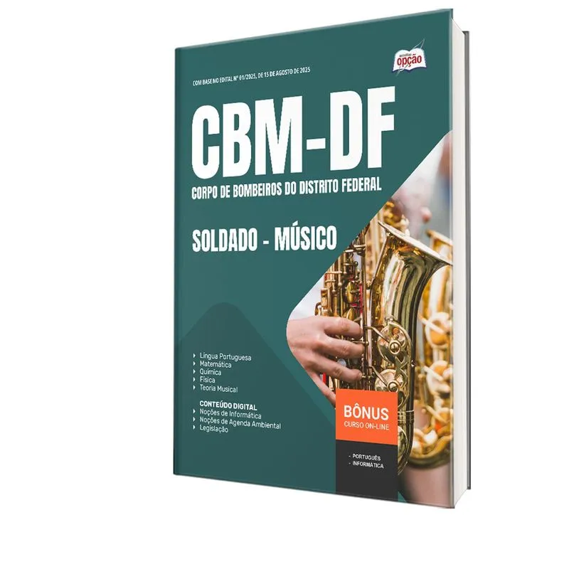 Apostila Cbm Df 2025 Soldado Músico